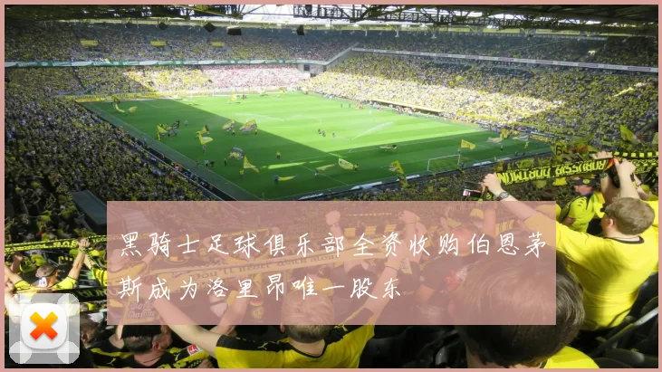 黑骑士足球俱乐部全资收购伯恩茅斯成为洛里昂唯一股东